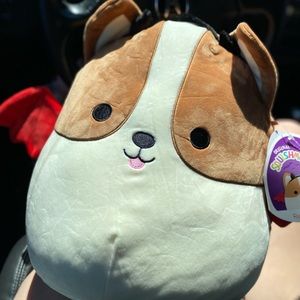 Reginald corgi devil squishmallow